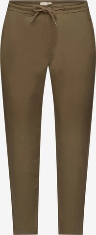 ESPRIT Loose fit Pants in Green: front