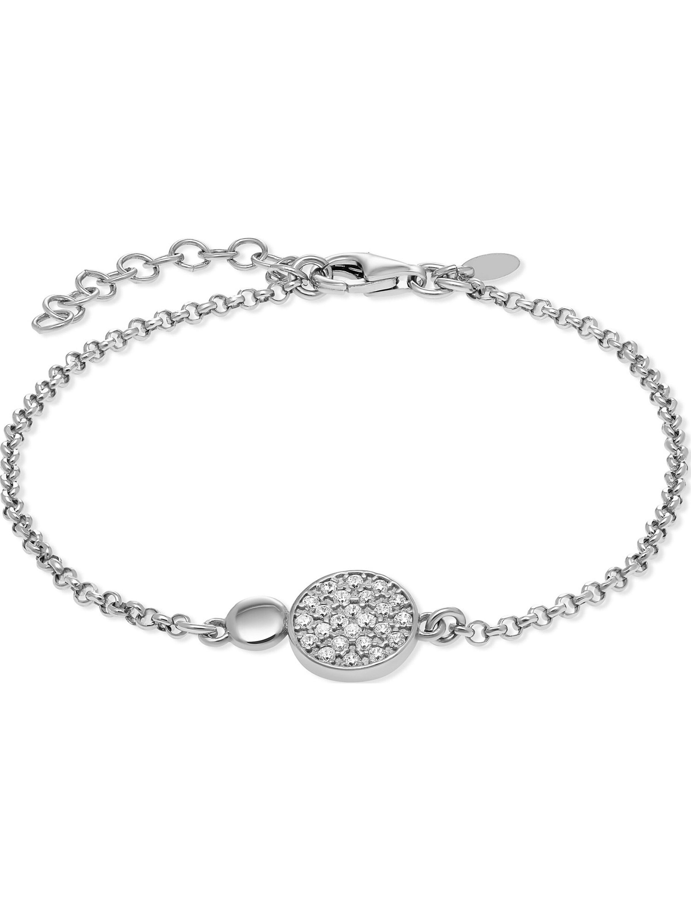FAVS Armband in Silber: Vorderseite