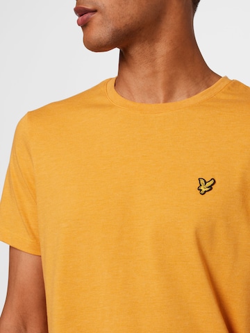 Lyle & Scott T-Shirt 'Marl' in Gelb