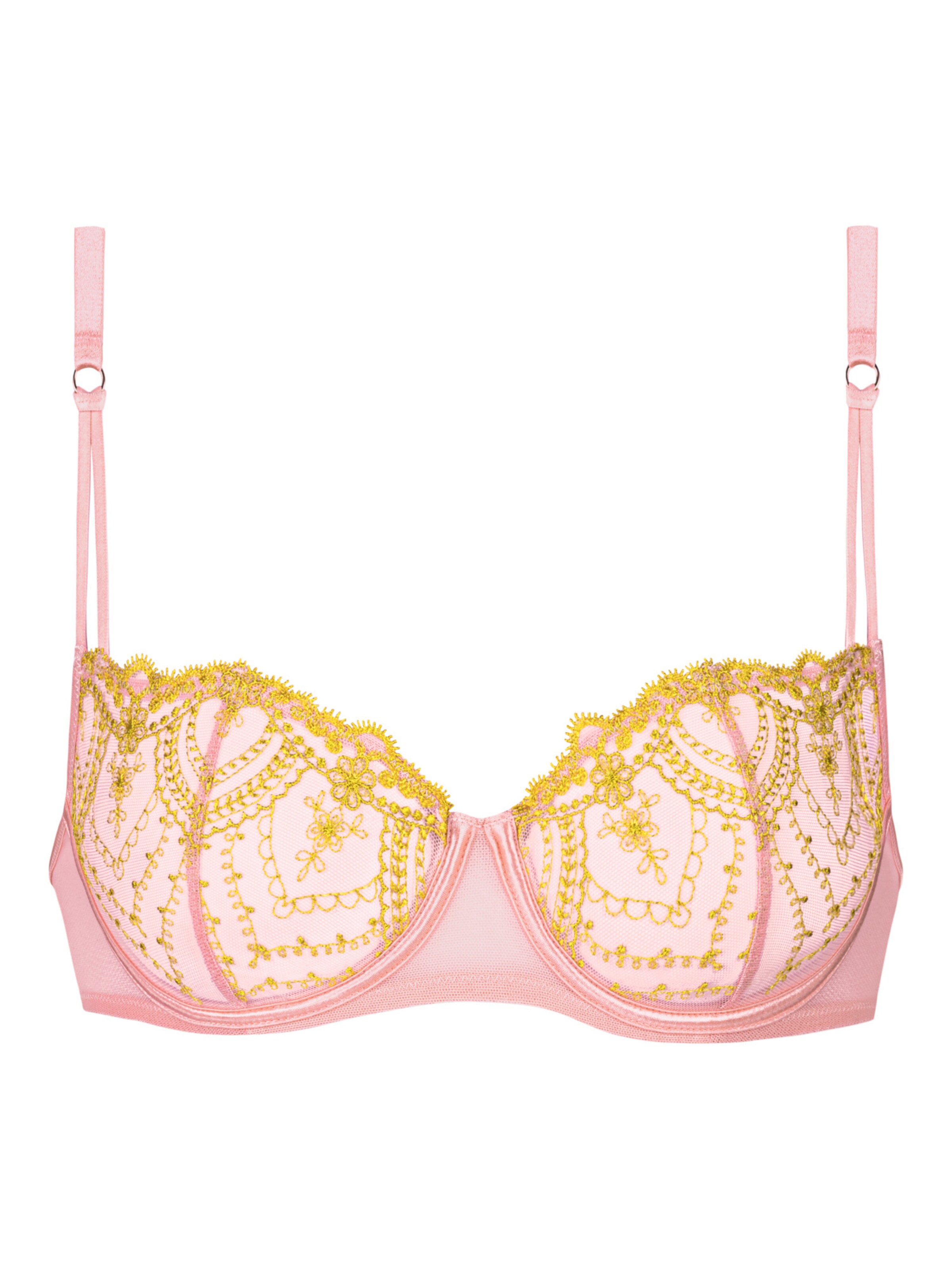 Balconnet Soutien-gorge Mey en rose : devant