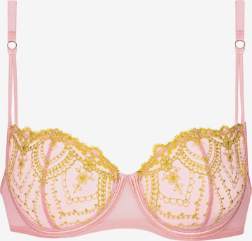 Balconnet Soutien-gorge Mey en rose : devant