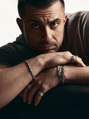 Braccialetto 'KRAFTVOLL' di REYTEL in argento