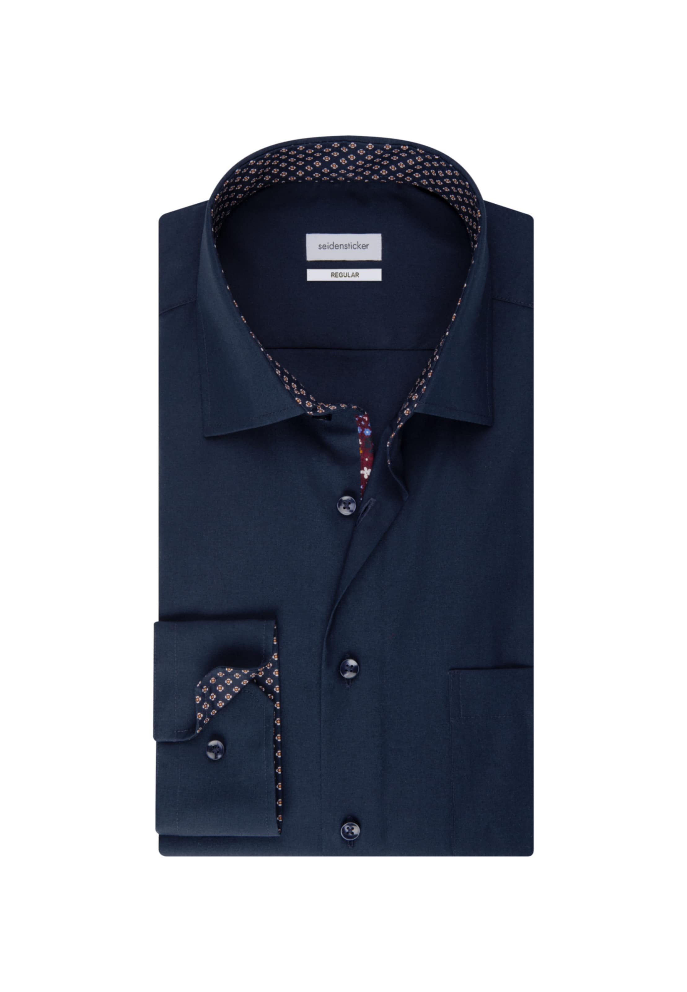 Coupe regular Chemise business SEIDENSTICKER en bleu