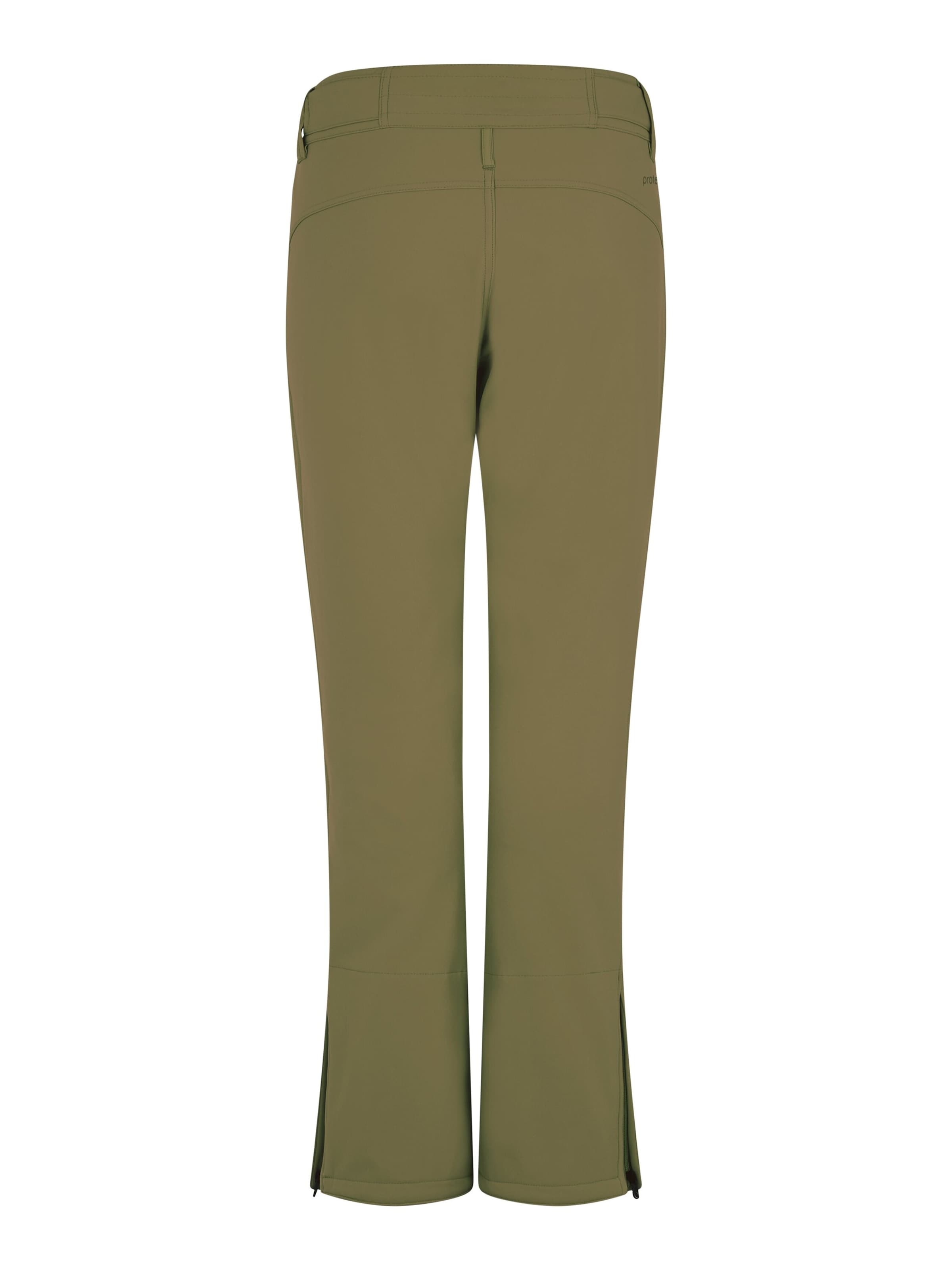 PROTEST Regular Workout Pants 'PRTRELOLE' in Green