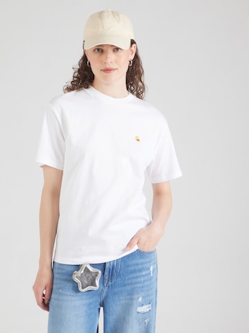 Carhartt WIP Футболка 'Chase' в Белый: спереди