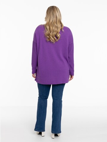 Pull-over Yoek en violet