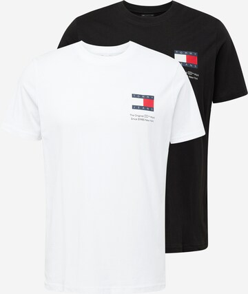 T-Shirt Tommy Jeans en noir : devant