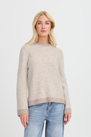 b.young Pullover 'MMINNA ' in Braun: Vorderseite