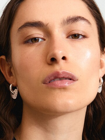 Boucles d'oreilles 'Dune' Pilgrim en argent