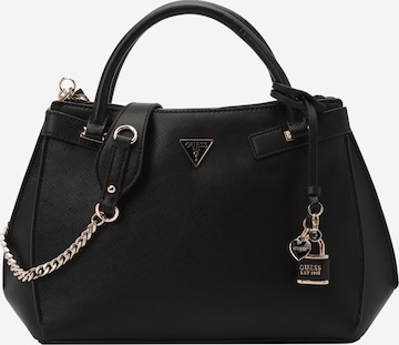 GUESS Håndtaske 'SERENOVA' i sort: forside