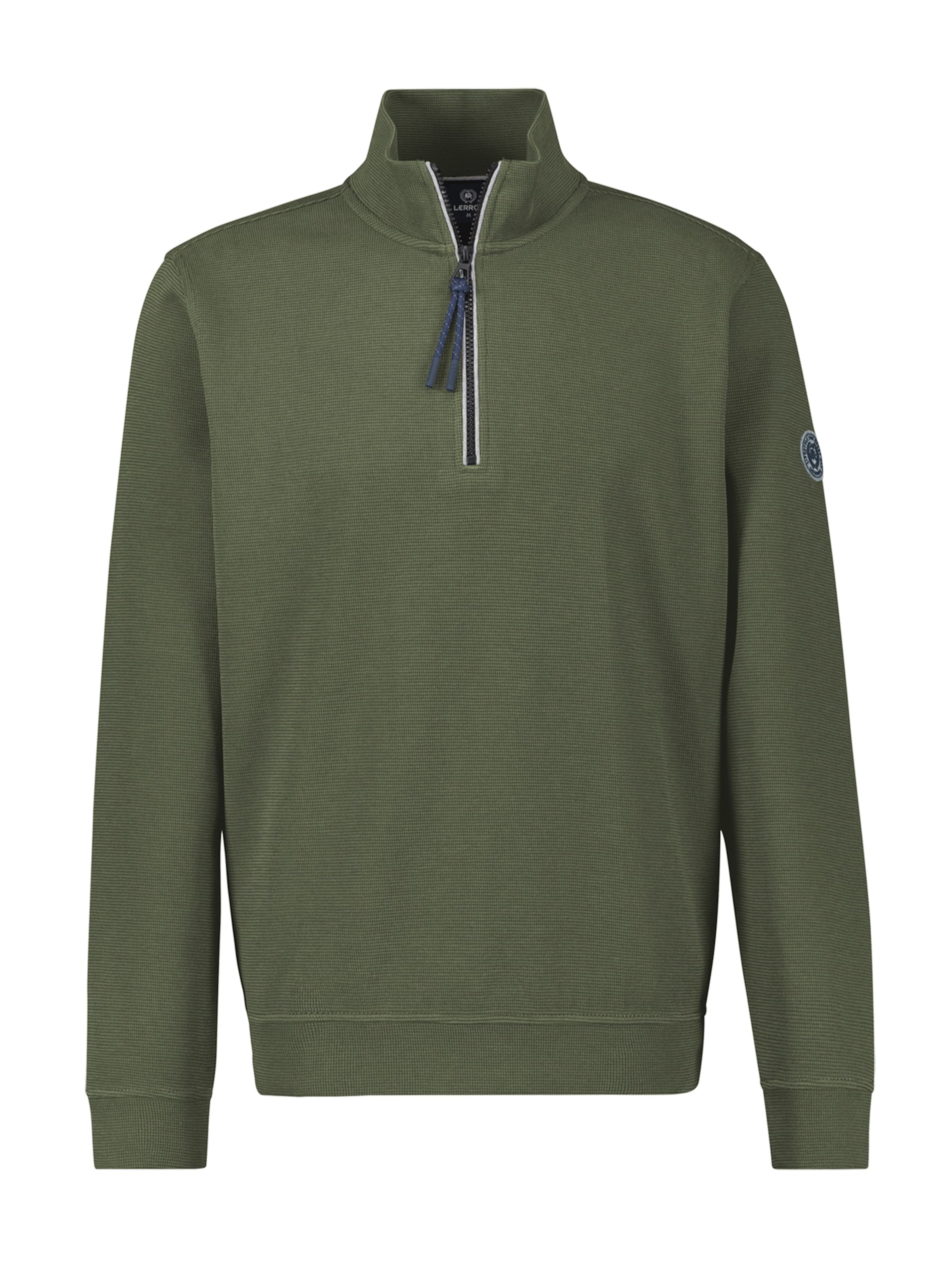 LERROS Sweatshirt in Groen: voorkant