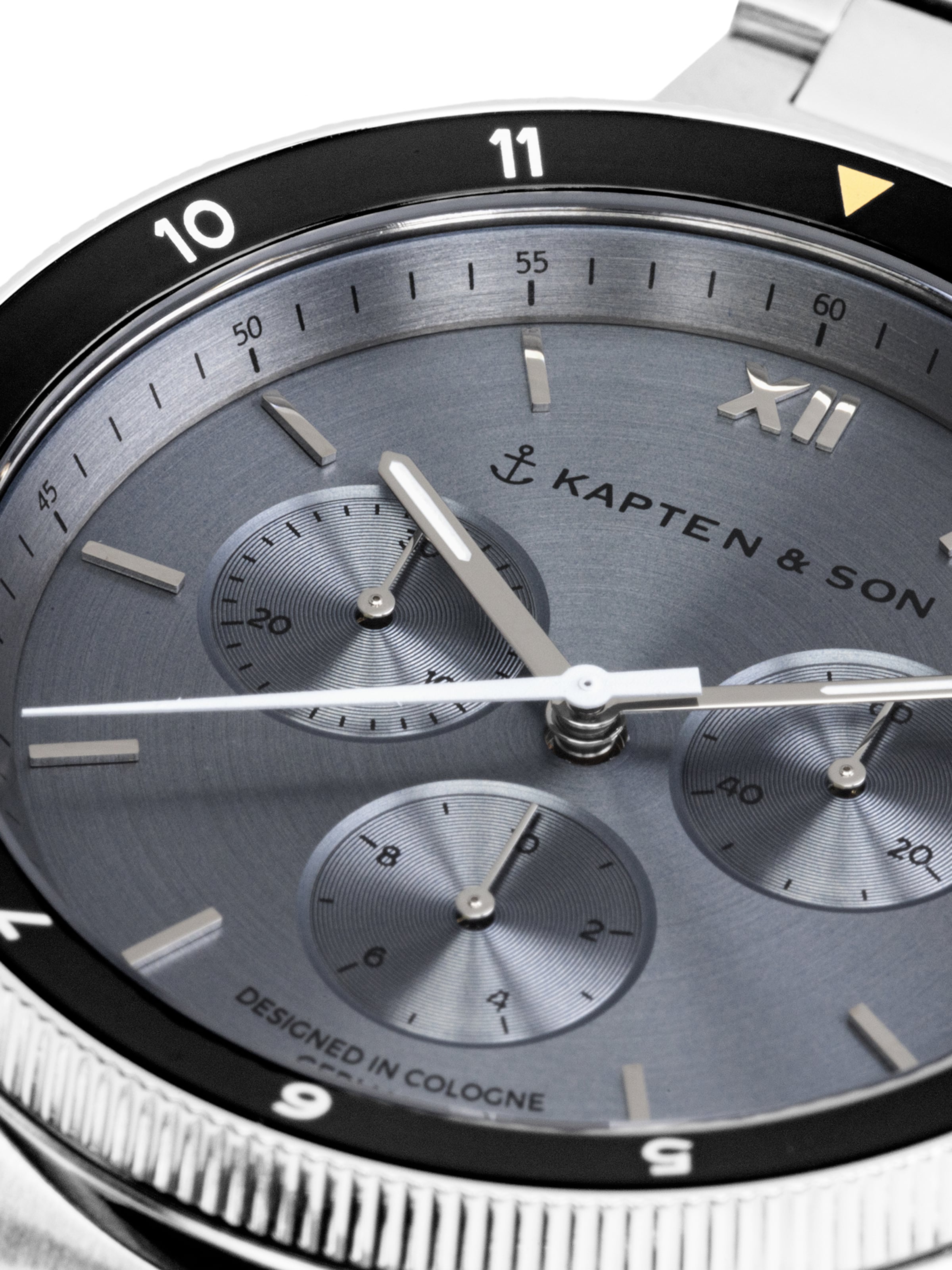 Kapten \u0026 Son Analoog horloge 'Rise' in Zilver | ABOUT YOU