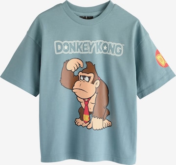 Tricou 'Mario Gaming' de la Next pe albastru: față