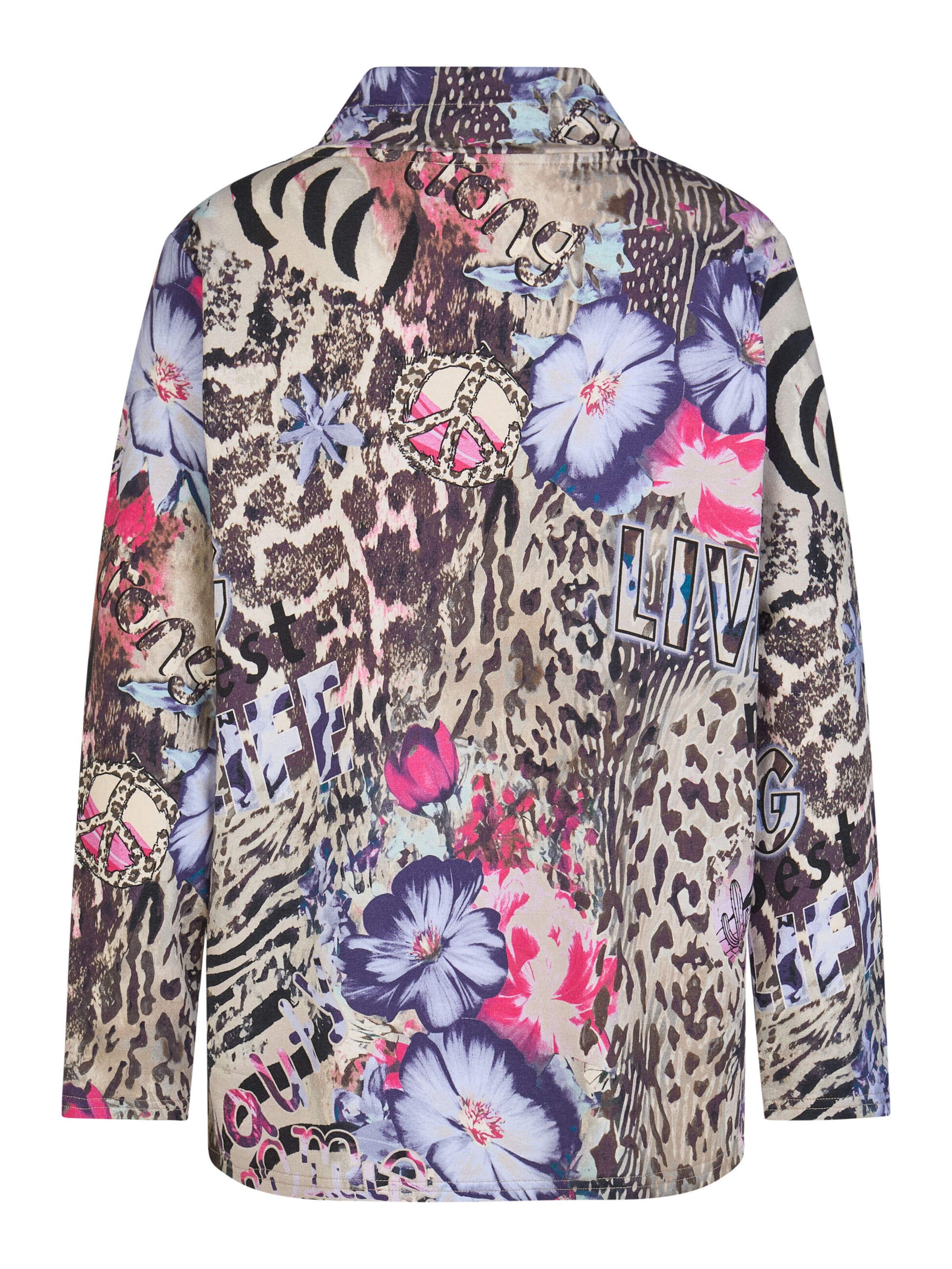 Sweat-shirt Doris Streich en mélange de couleurs