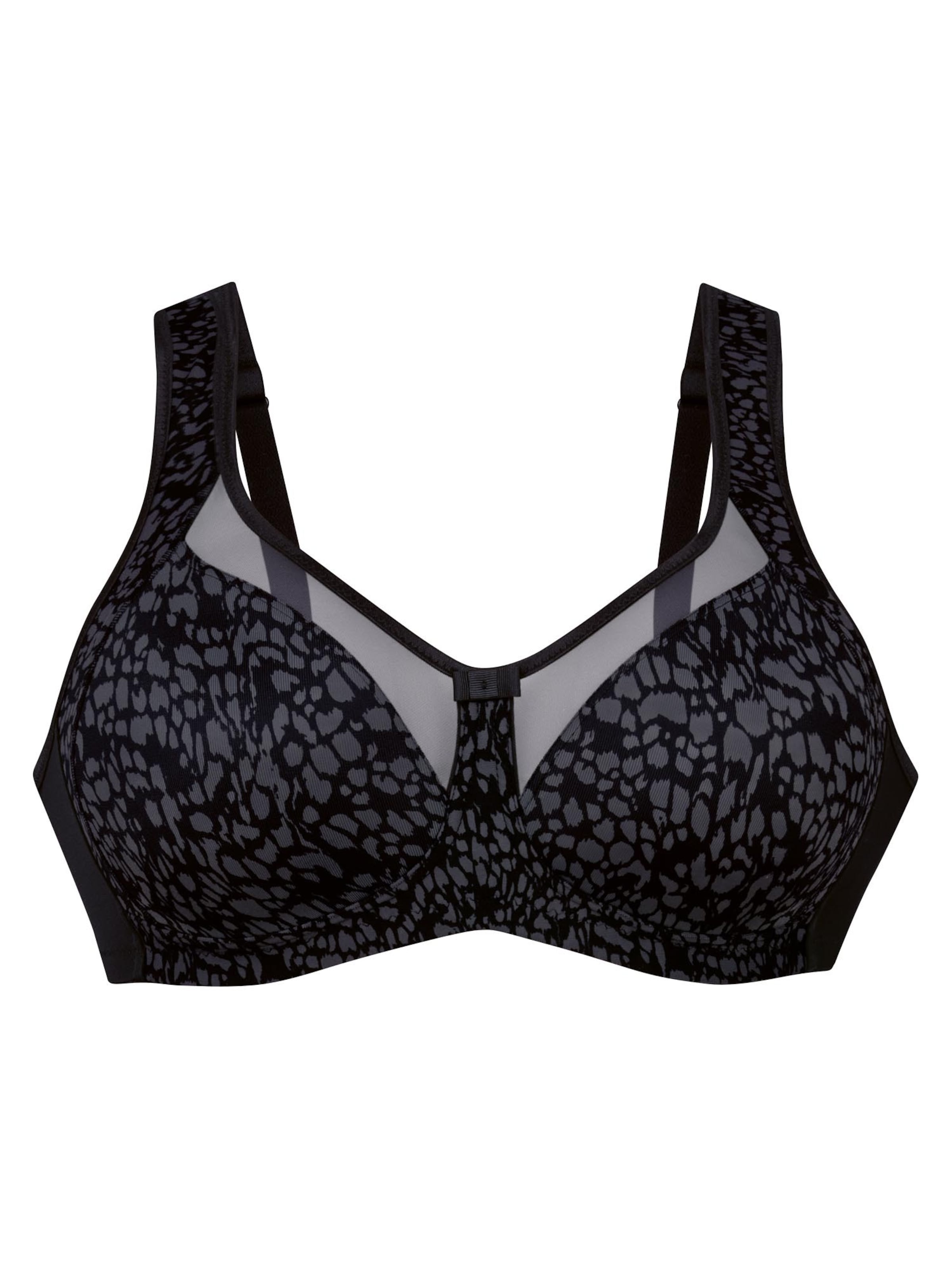 ANITA Minimizer BH 'Clara Art' in Schwarz: Vorderseite