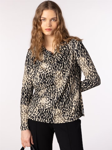 NAULOVER - Camisa ' ' em castanho: frente