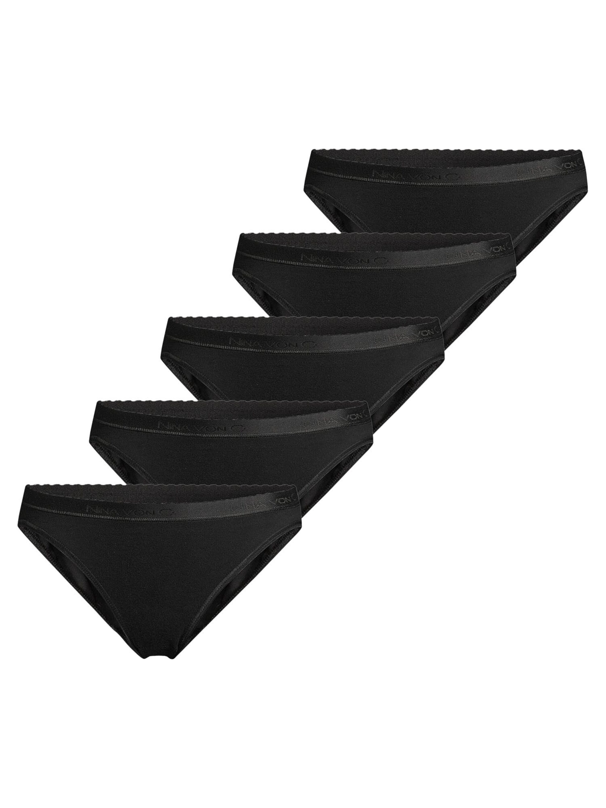 Nina von C. Slip 'Basic'‌‌‌‌‌‌ in Schwarz: Vorderseite