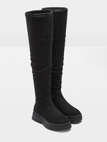 bonprix Overknees i svart