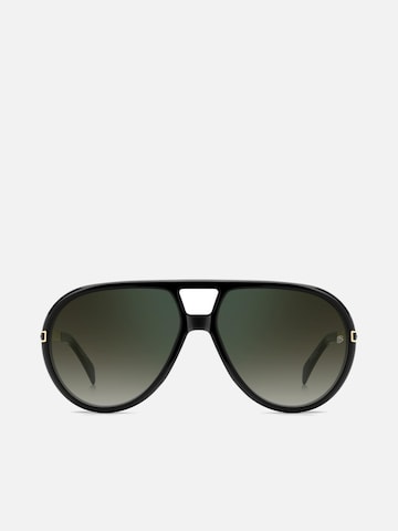 David Beckham Sunglasses in Black: front