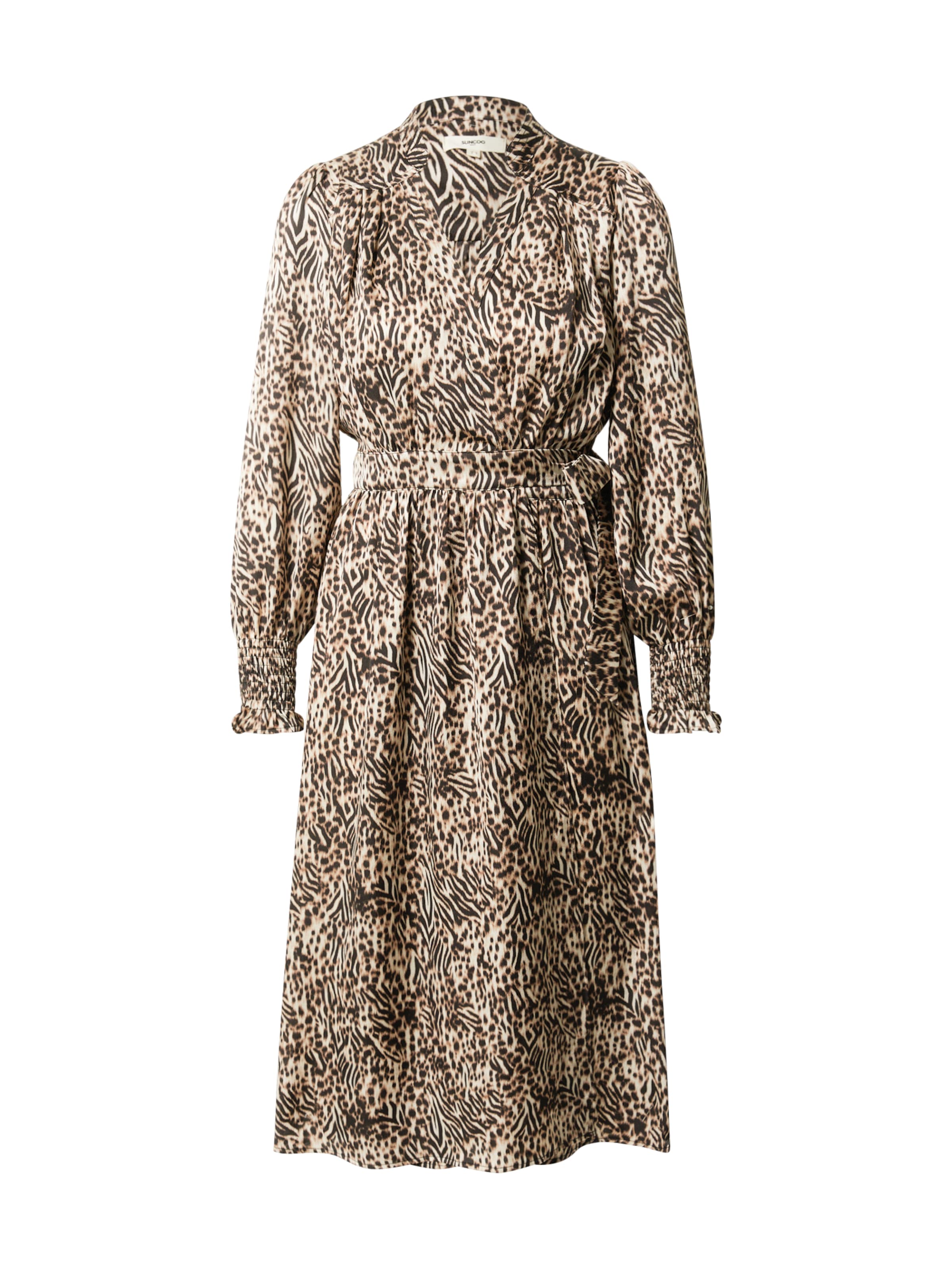 Suncoo Skjortklänning 'CARRIE' i beige: framsida