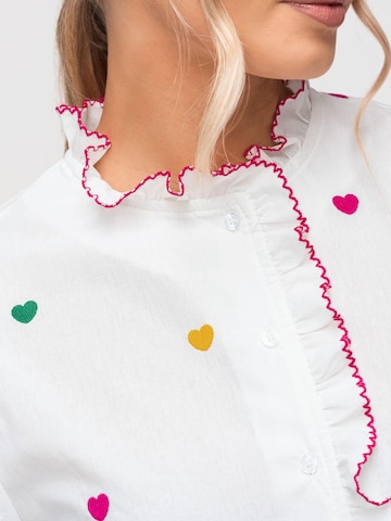 T-shirt Ombre en blanc