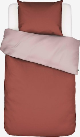 COVERS & CO Duvet Cover 'Two In One' in Brown: front