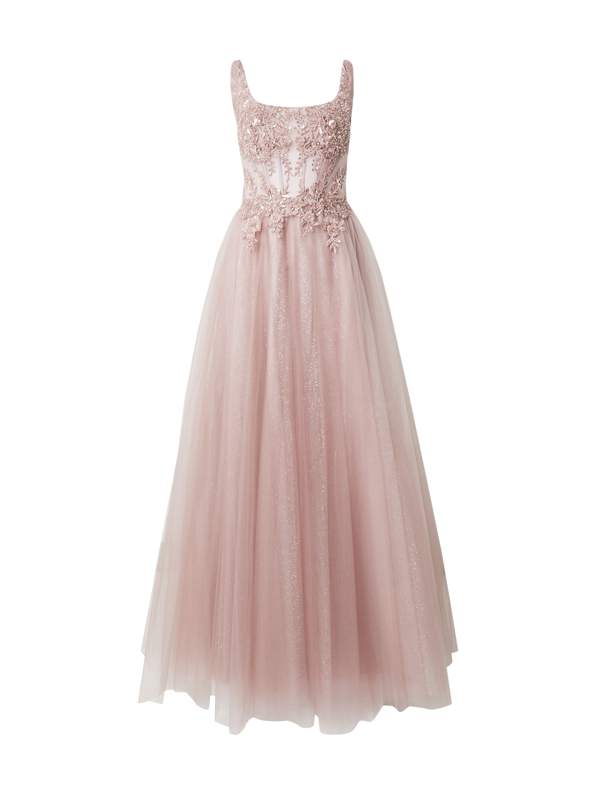 Unique Õhtukleit, värv pruun: eest vaates