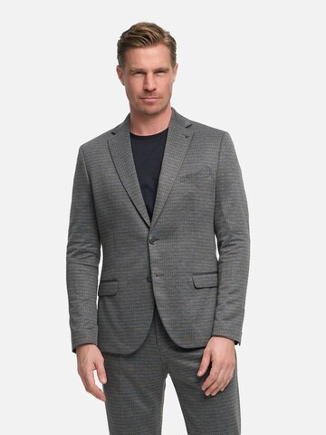 Zuitable Slim fit Suit Jacket 'DiNick' in Grey: front