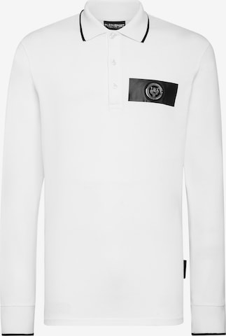 Plein Sport Poloshirt 'Tiger' in Weiß: Vorderseite