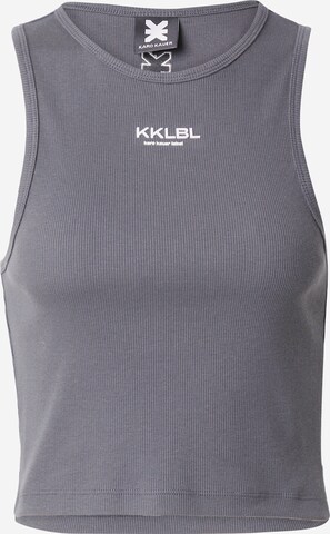 Karo Kauer Top in Grey: front