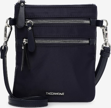 Emily & Noah Shoulder Bag 'Jill' in Blue: front