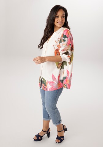 Aniston Bluse in Beige