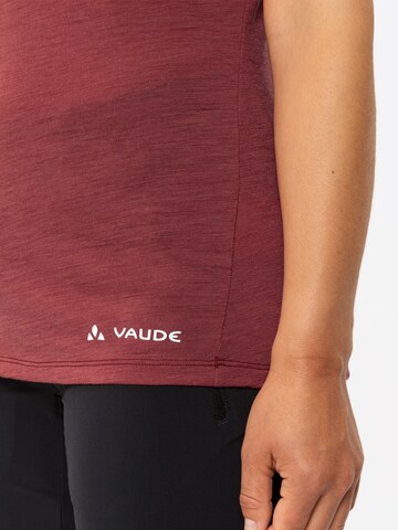 VAUDE Performance shirt 'Tekoa' in Red