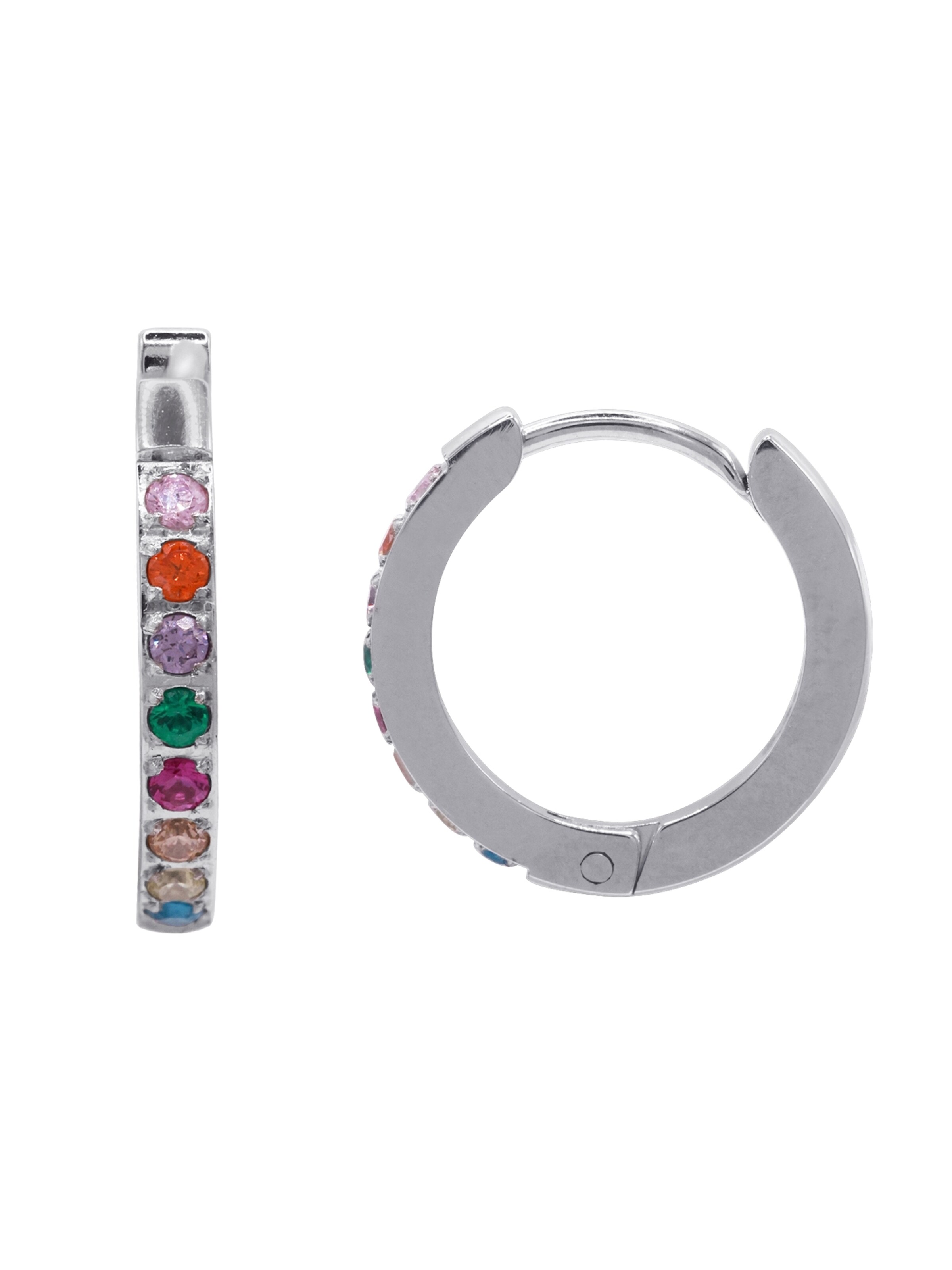 Heideman Earrings 'Hedda' in Silver: front