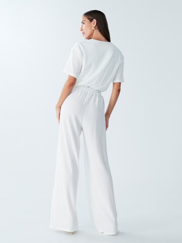 BWLDR Shirt 'Kaylie' in White: back