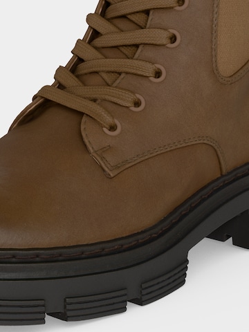 Bottines à lacets Anna Field en marron