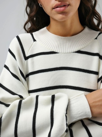 My fashion Gebreide jurk in Wit