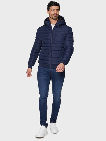 Threadbare Between-Season Jacket 'Bescot' in Blue