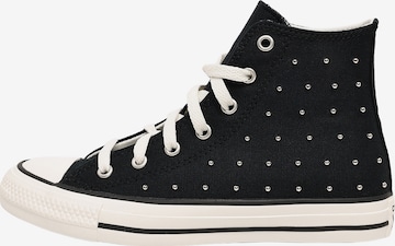 CONVERSE - Sapatilhas 'CTAS HI' em preto: frente