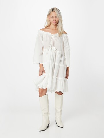 Dorothy Perkins - Vestido de playa en blanco: frente