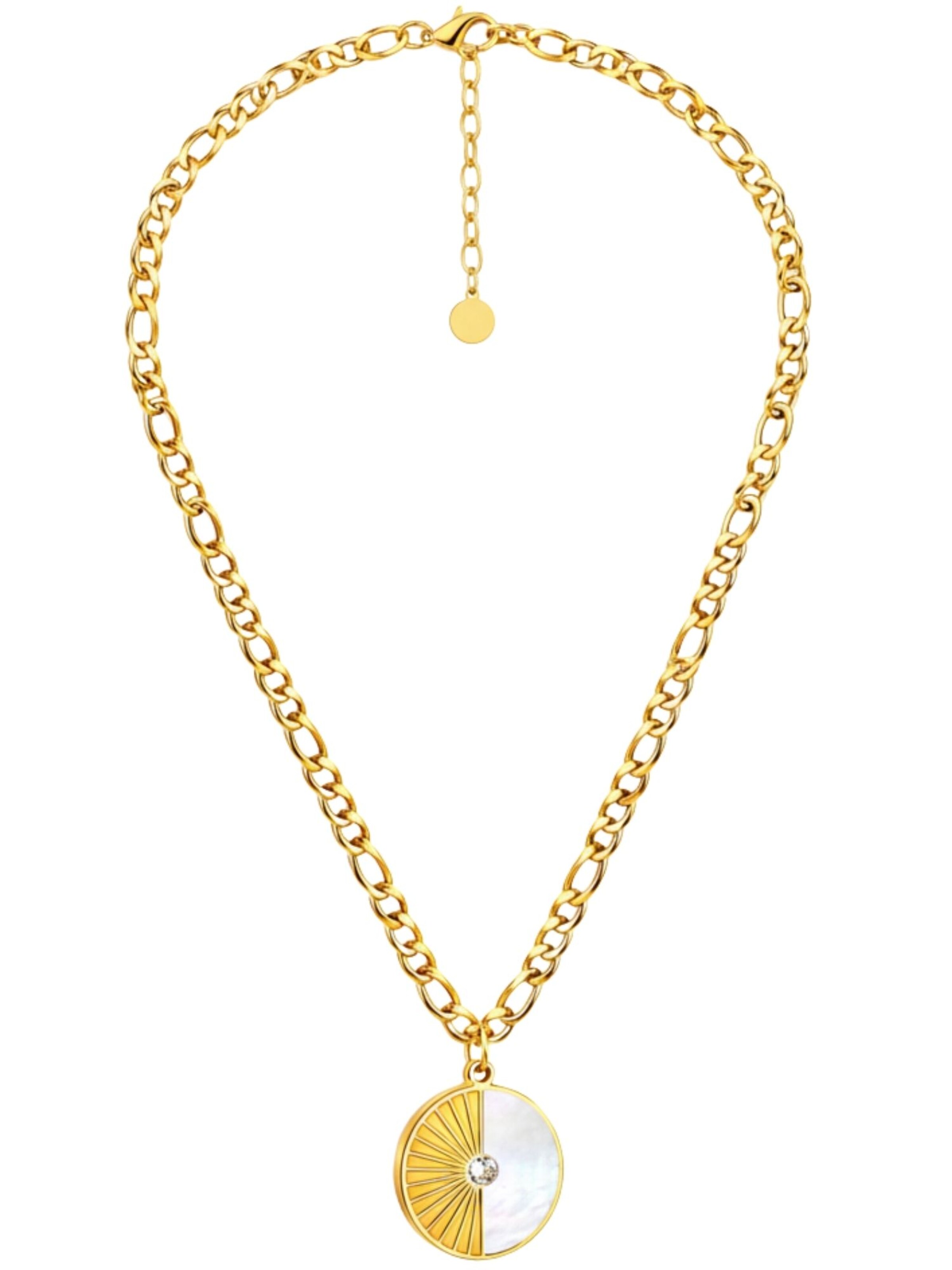 BS Schmuckdesign Necklace 'Nova' in Gold: front