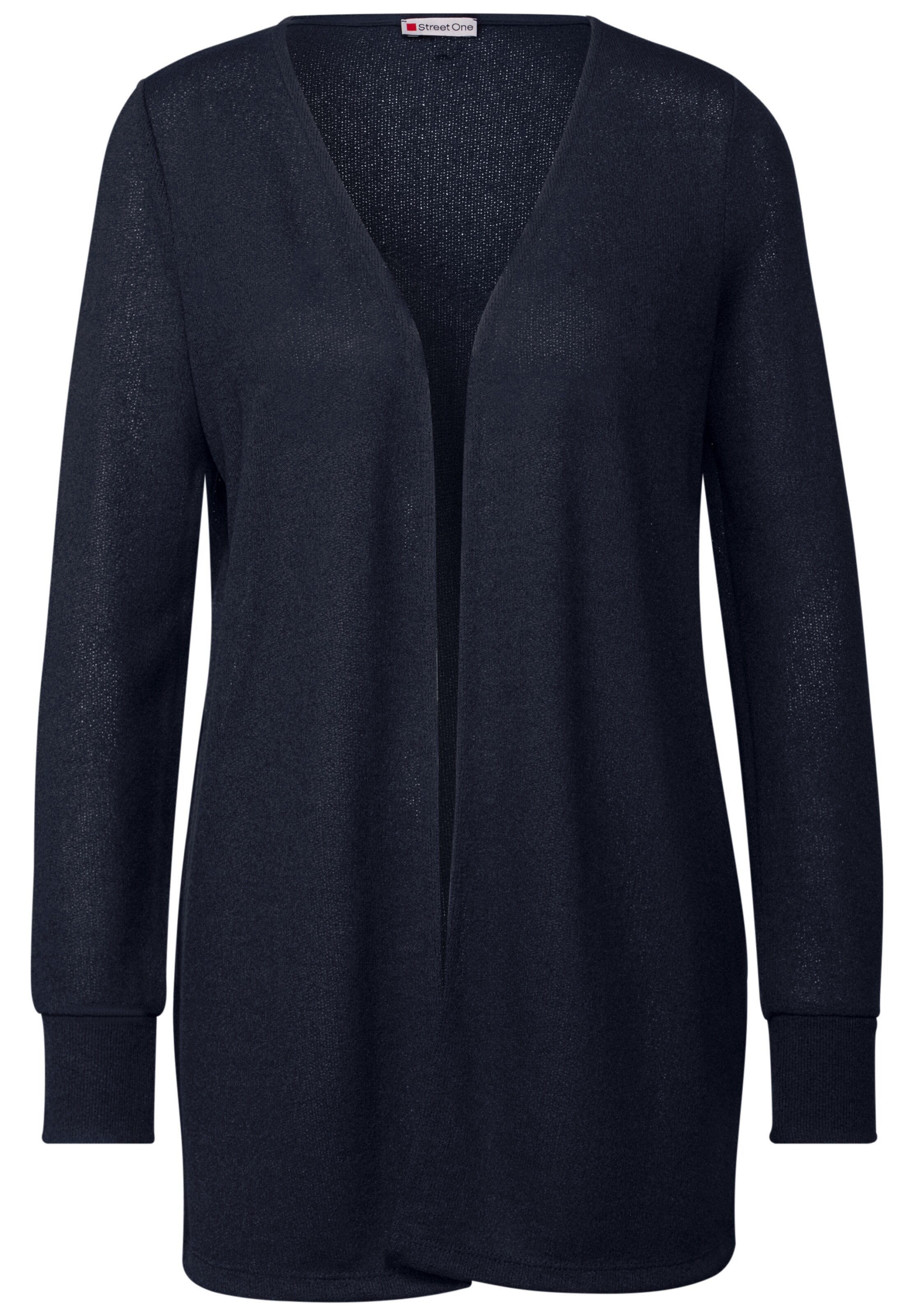 STREET ONE Strickjacke in Blau: Vorderseite