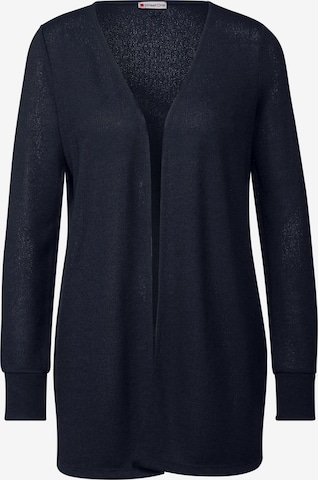 STREET ONE Strickjacke in Blau: Vorderseite