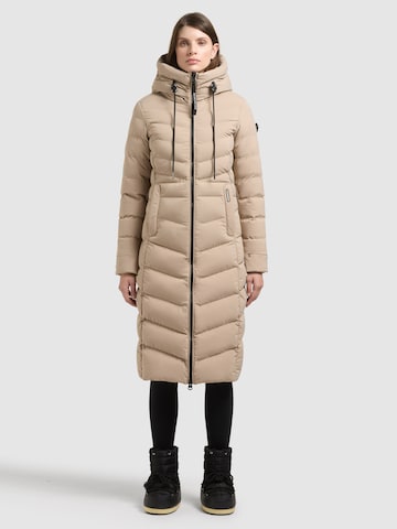 khujo Winter coat 'Ingram6' in Beige: front