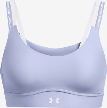 UNDER ARMOUR Sports Bra 'Infinity 2.0' in Blue: front
