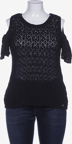 Superdry Sweater & Cardigan in XXL in Black: front