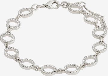 Pilgrim Bracelet 'ROGUE' in Silver: front