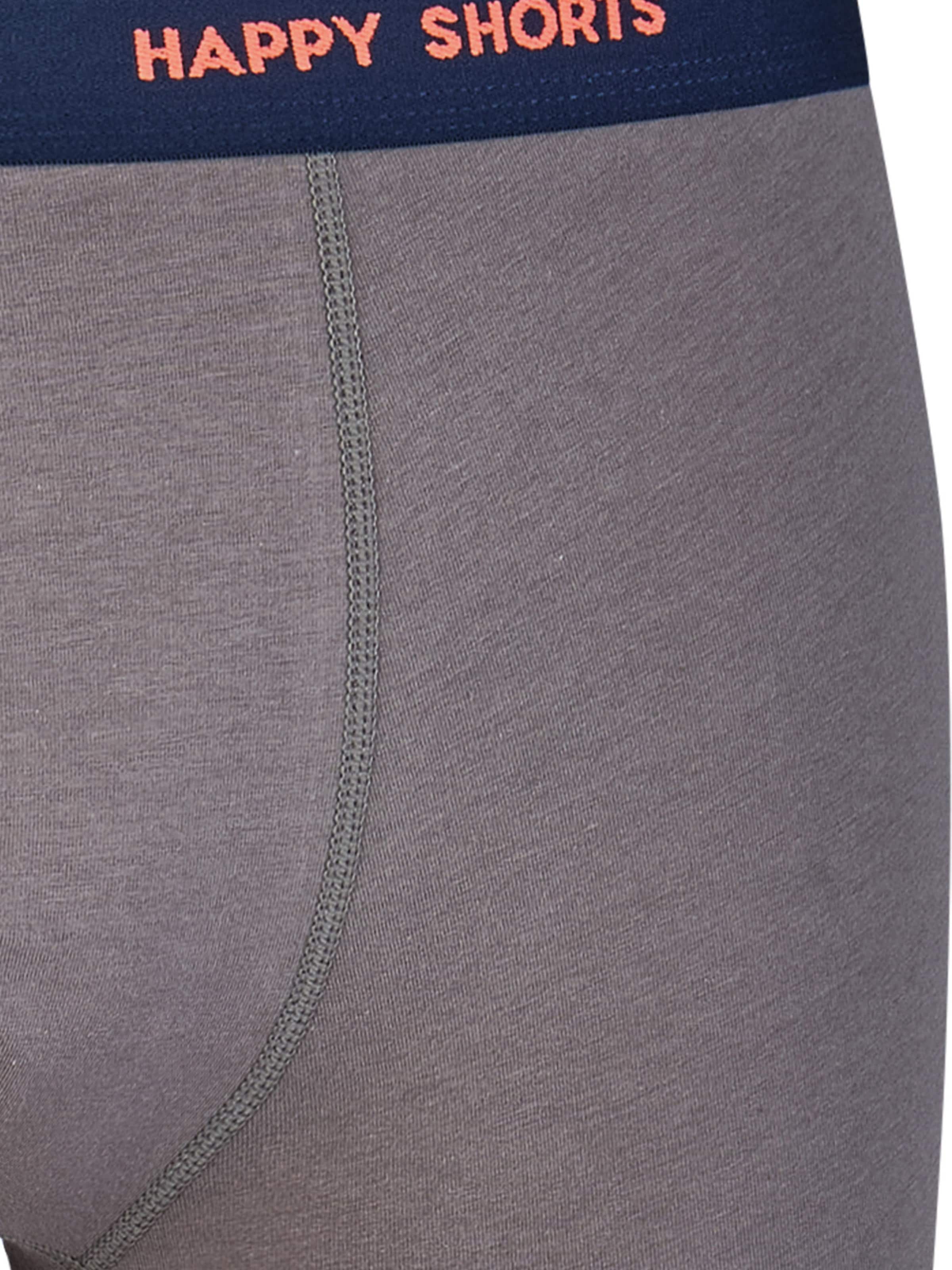 Happy Shorts - Boxers ' Prints ' em cinzento