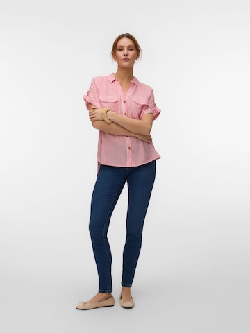 VERO MODA Halenka 'VMBumpy' – bílá