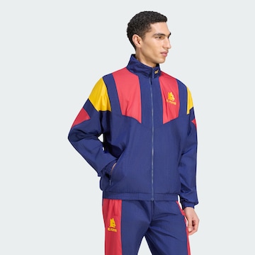 ADIDAS PERFORMANCE - Casaco de treino 'AS Rom EQT' em azul: frente